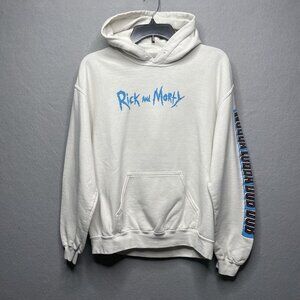 Rick And Morty Wubba Lubba Dub Dub Hoodie Sweatshirt Pullover Size Medium